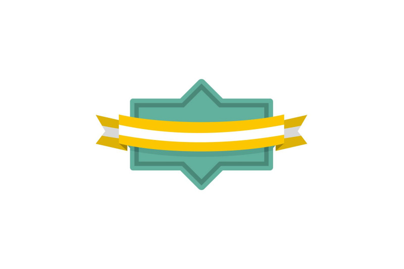 badge-ribbon-icon-flat-style