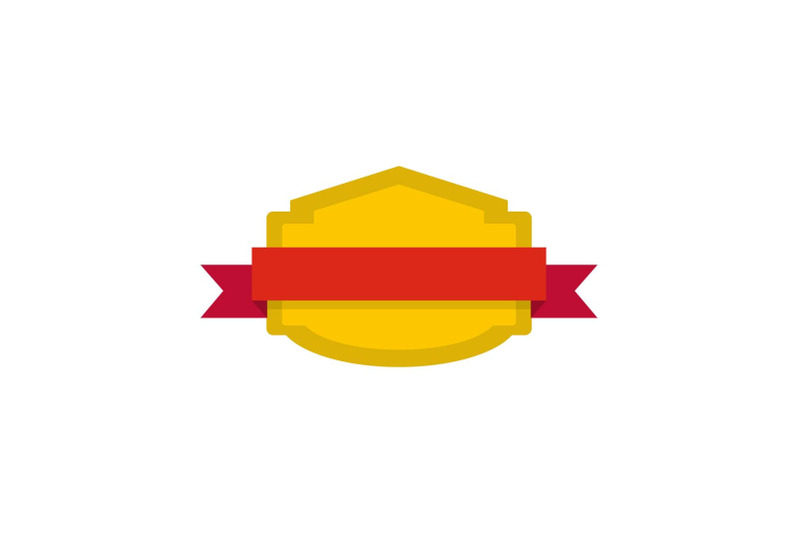 badge-banner-icon-flat-style