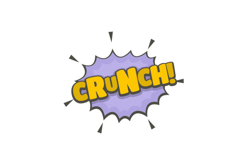 comic-boom-crunch-icon-flat-style