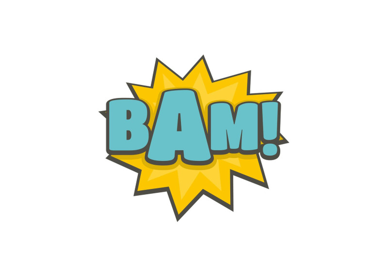 comic-boom-bam-icon-flat-style