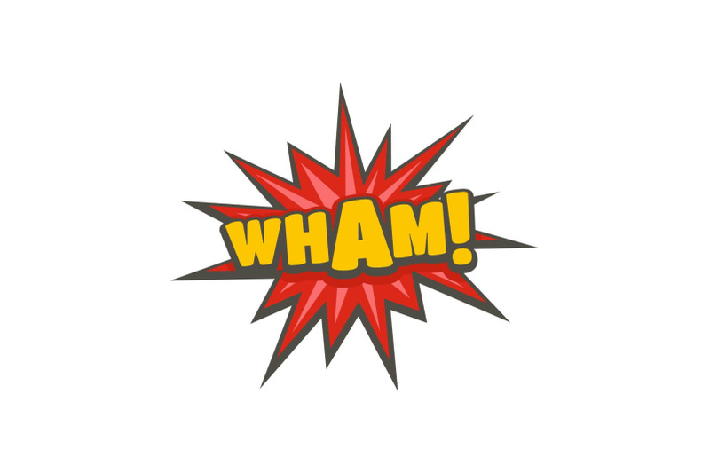 comic-boom-wham-icon-flat-style