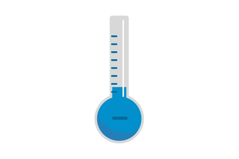 thermometer-cold-icon-flat-style