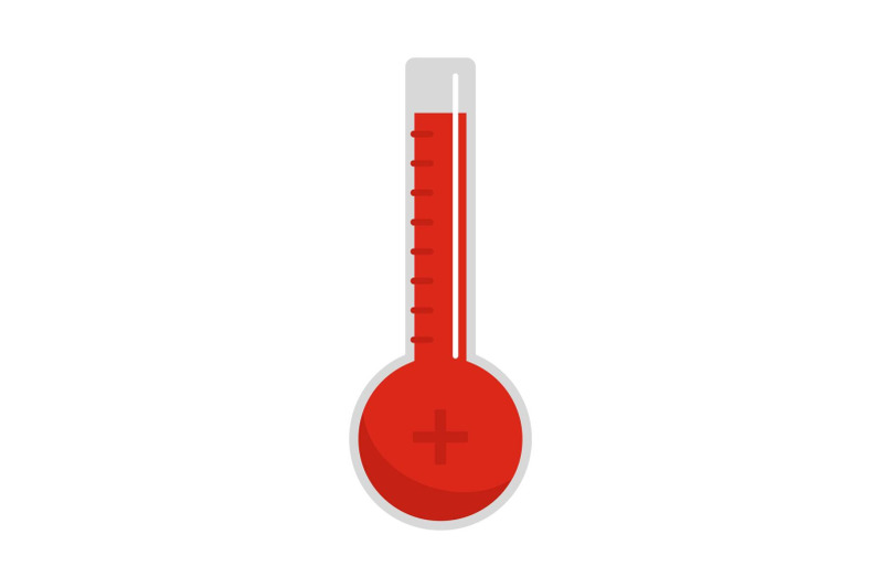 thermometer-warmly-icon-flat-style