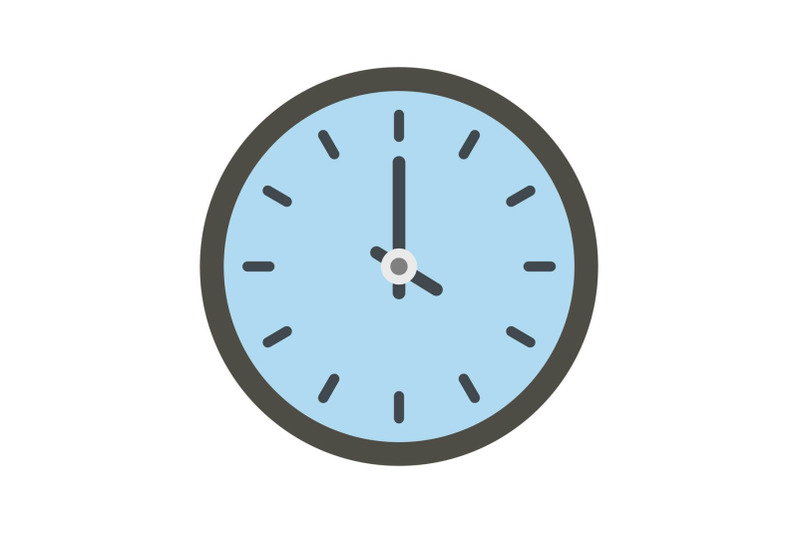 clock-time-icon-flat-style