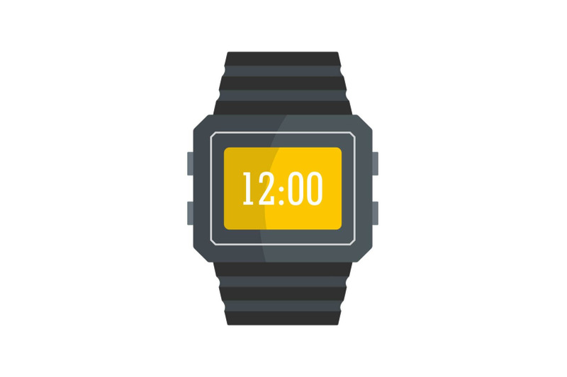 wristwatch-icon-flat-style