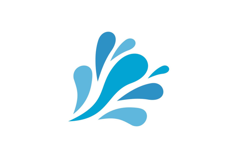 wave-splash-icon-flat-style