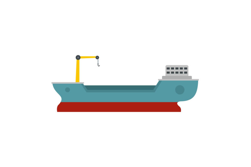 ship-freight-icon-flat-style