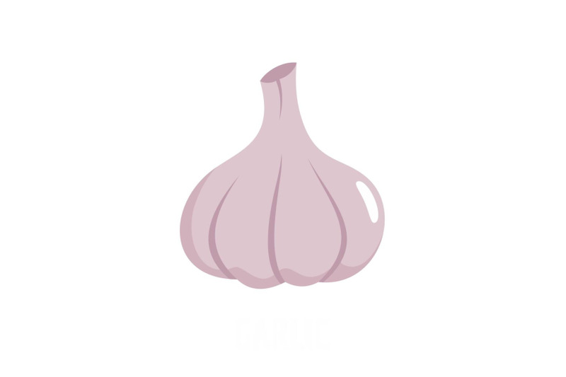 garlic-icon-flat-style