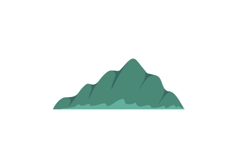 mountain-landscape-icon-flat-style