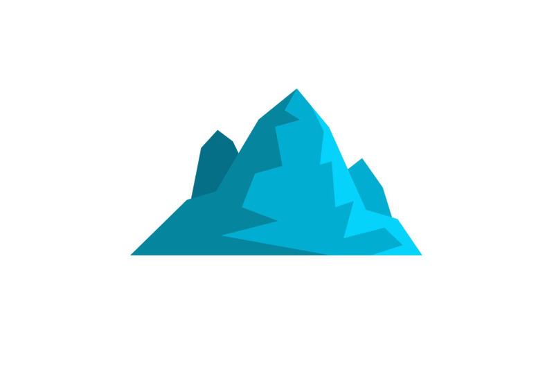 iceberg-icon-flat-style