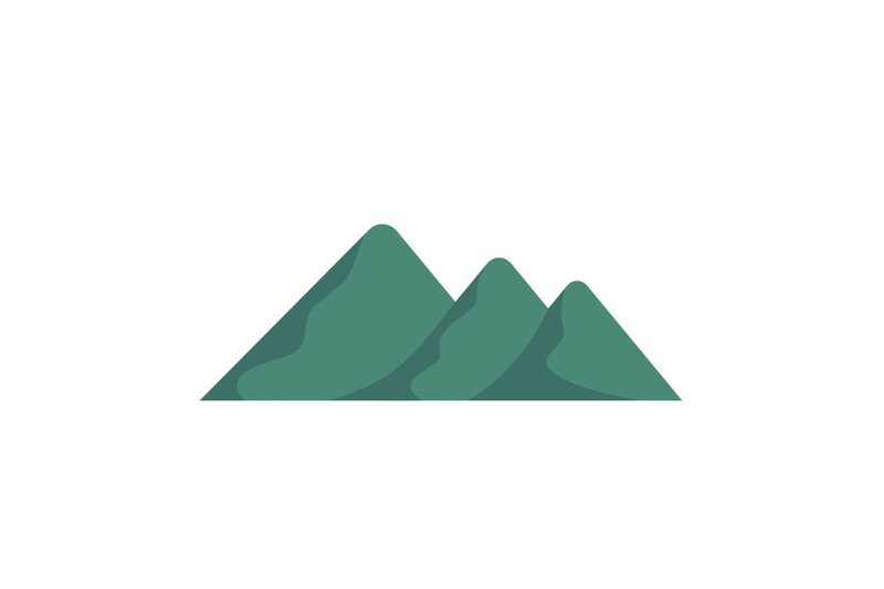 travel-to-mountain-icon-flat-style