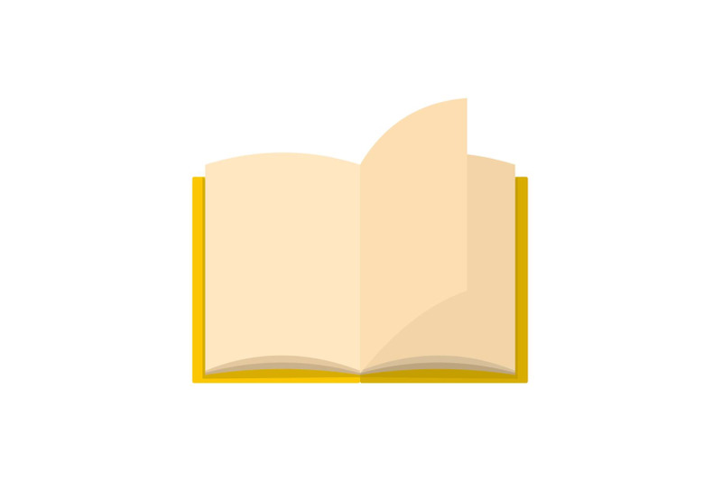 book-page-icon-flat-style