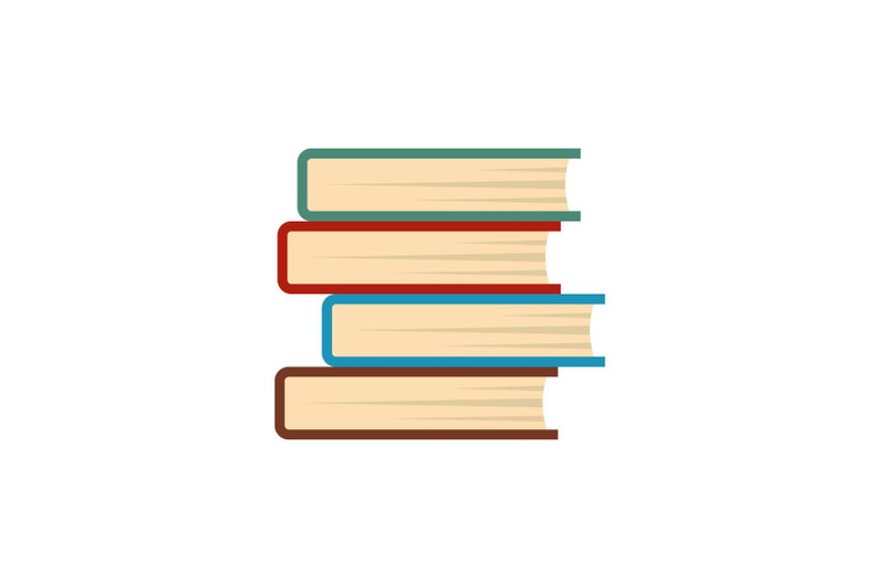 book-student-icon-flat-style