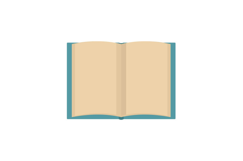 book-novel-icon-flat-style