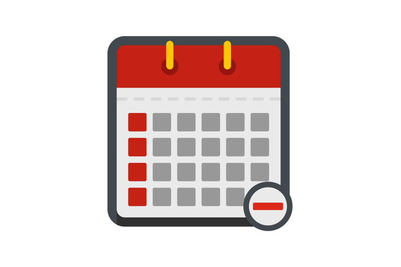 calendar-page-icon-flat-style