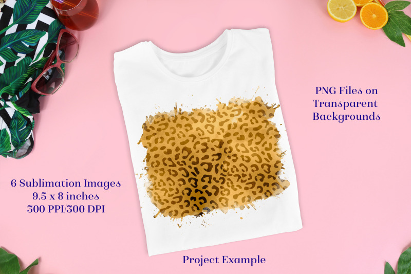 sublimation-png-designs-yellow-gold-leopard-print-images