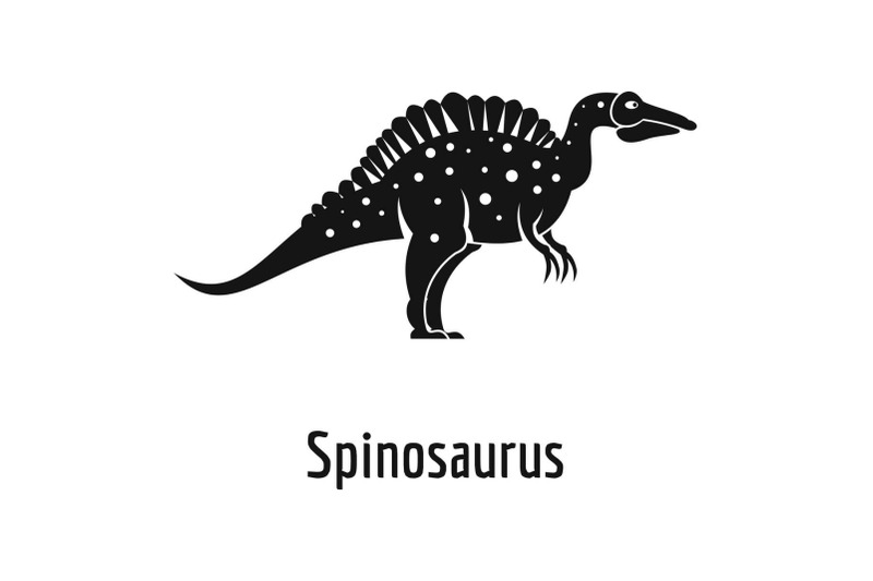 spinosaurus-icon-simple-style