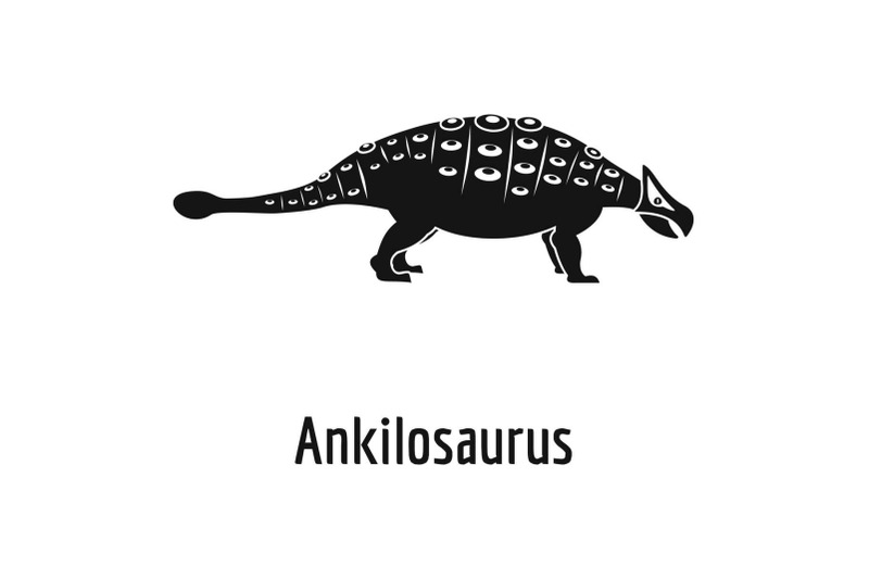 ankilosaurus-icon-simple-style
