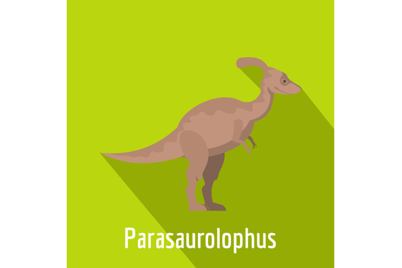 parasaurolophus-icon-flat-style