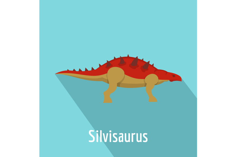 silvisaurus-icon-flat-style