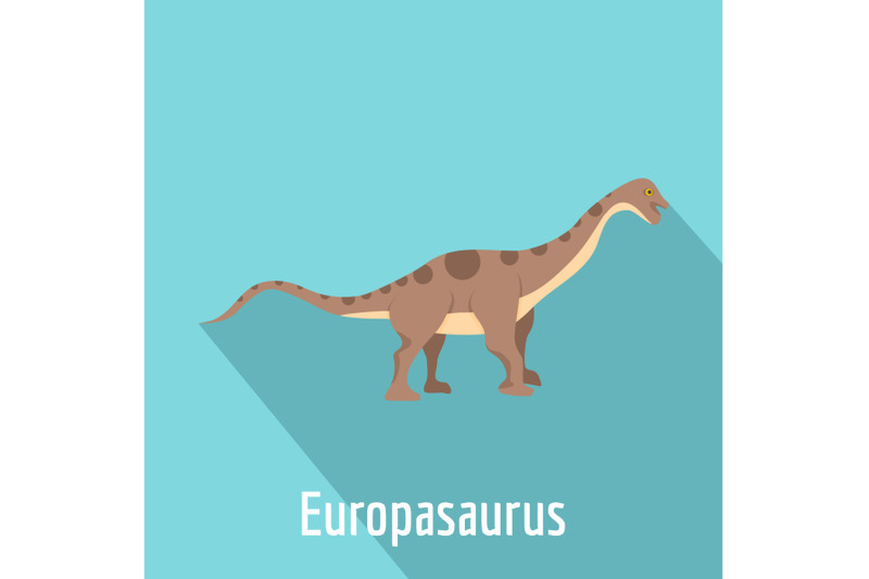 europasaurus-icon-flat-style