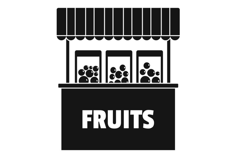 fruits-selling-icon-simple-style
