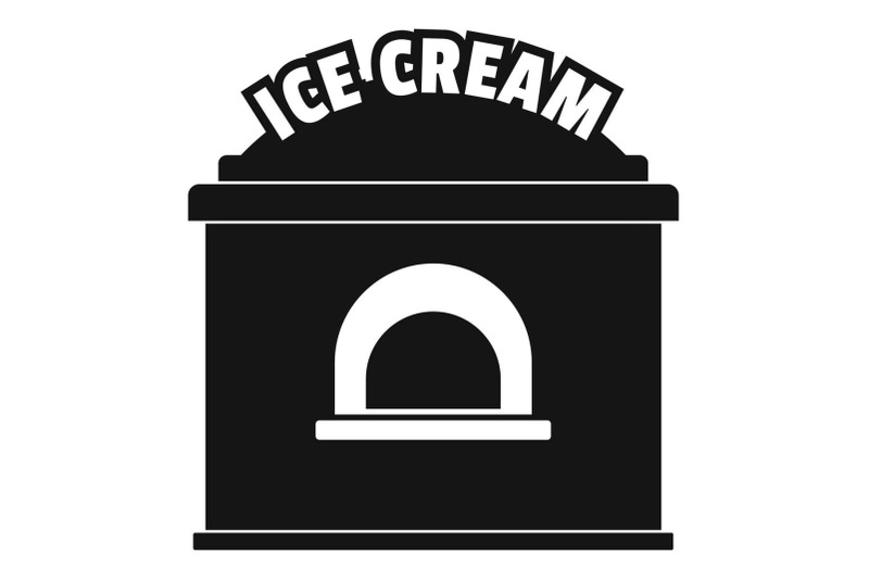 ice-creme-trade-icon-simple-style
