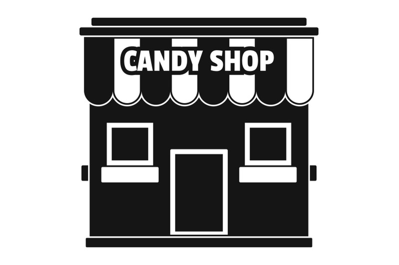 candy-shop-icon-simple-style
