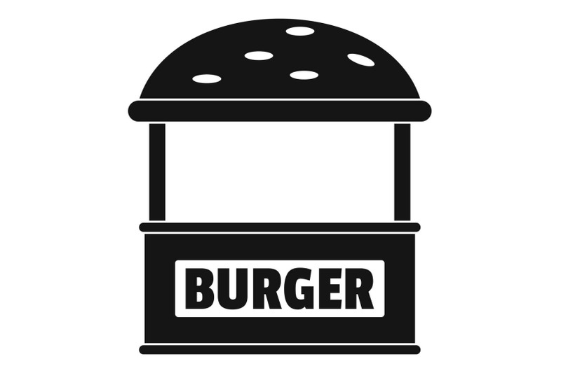 burger-trade-icon-simple-style
