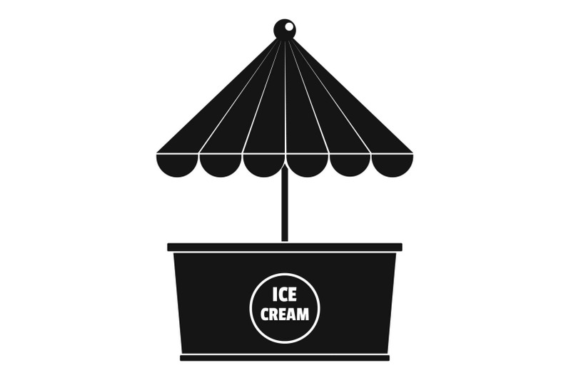 ice-creme-icon-simple-style