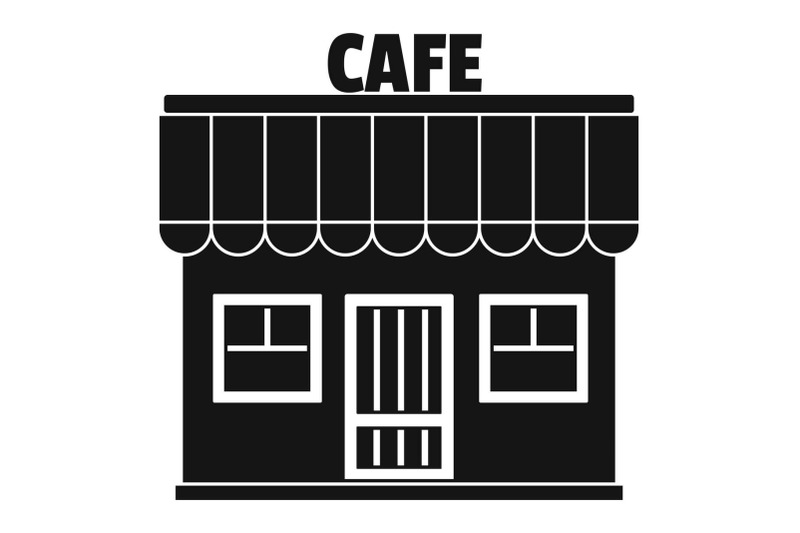 cafe-icon-simple-style