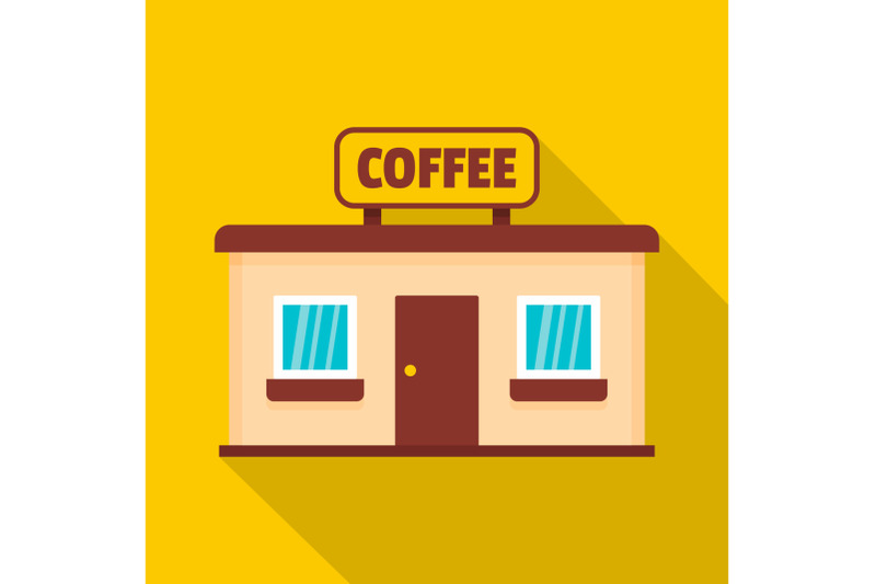 coffee-shop-icon-flat-style