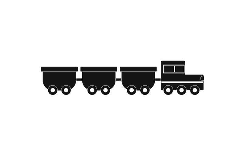 freight-wagons-icon-simple-style