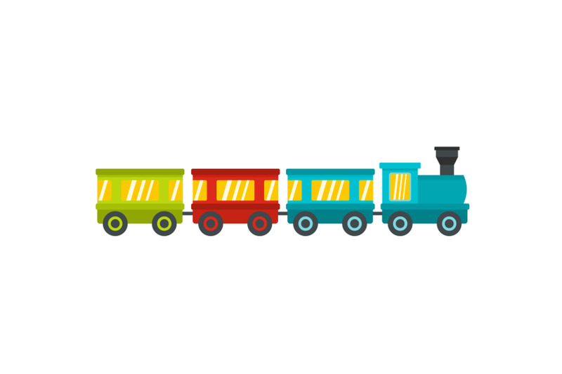 wagons-icon-flat-style