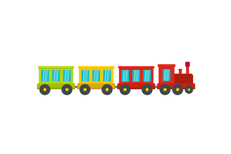 passenger-train-icon-flat-style