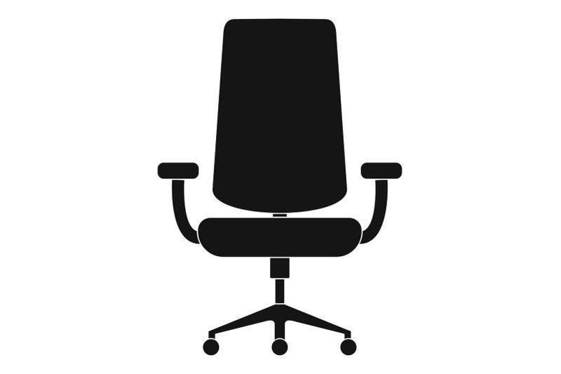 new-armchair-icon-simple-style