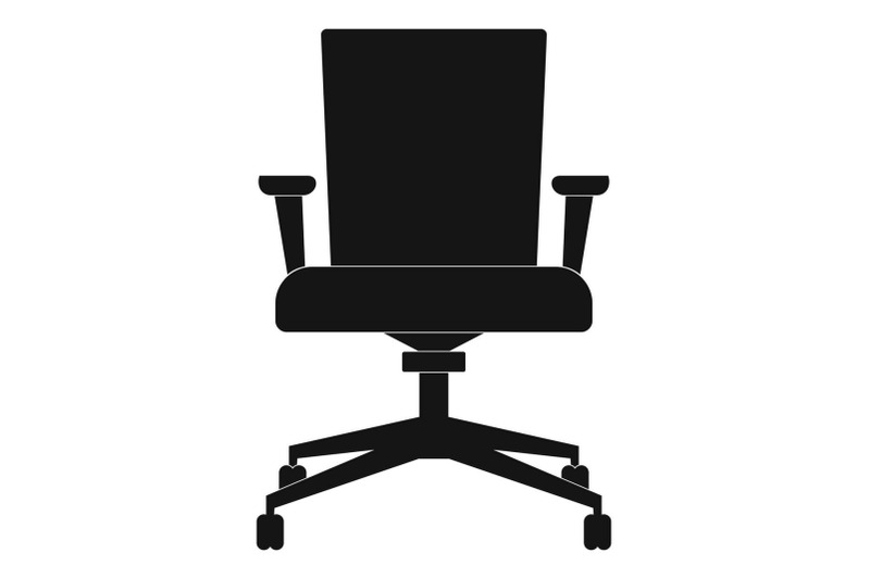 computer-armchair-icon-simple-style