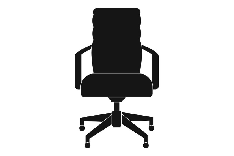 office-chair-icon-simple-style