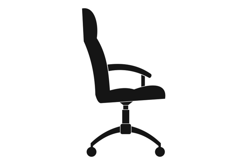 office-armchair-icon-simple-style