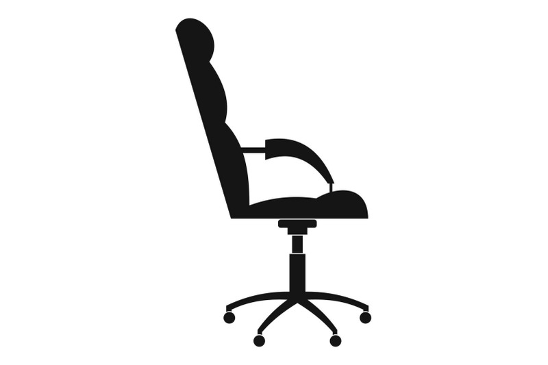 armchairwith-armrests-icon-simple-style