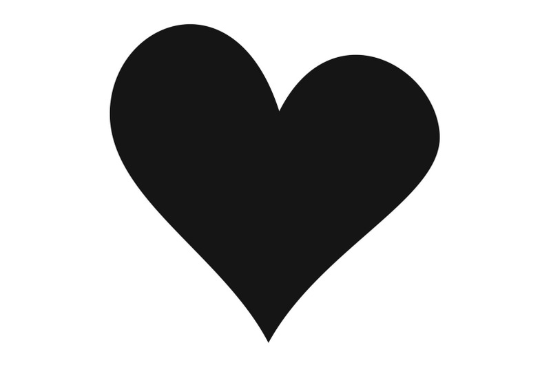 evil-heart-icon-simple-style