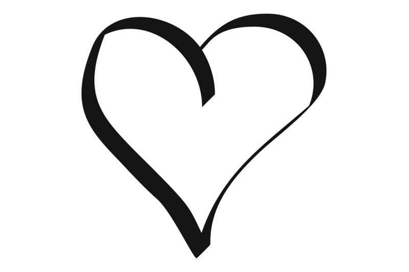 best-heart-icon-simple-style