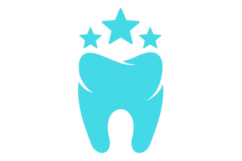 beautiful-tooth-logo-icon-flat-style