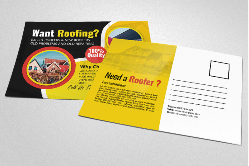 roofing-service-provider-postcard