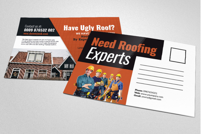 house-roofing-service-postcard