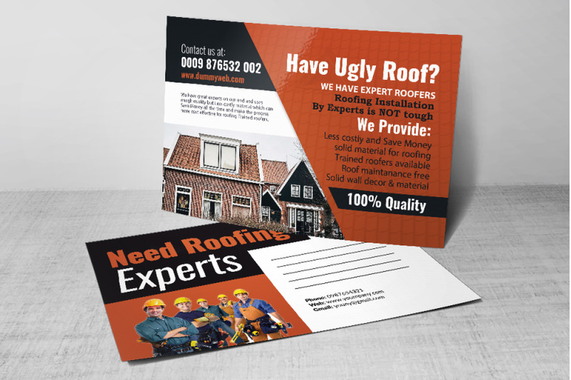 house-roofing-service-postcard