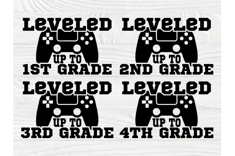 leveled-up-to-1st-2nd-3rd-4th-grade-svg