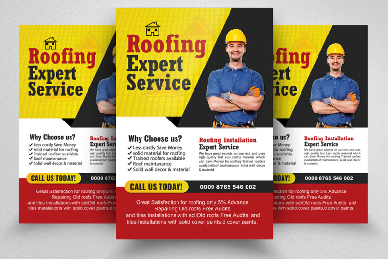 roofing-service-experts-flyer-template