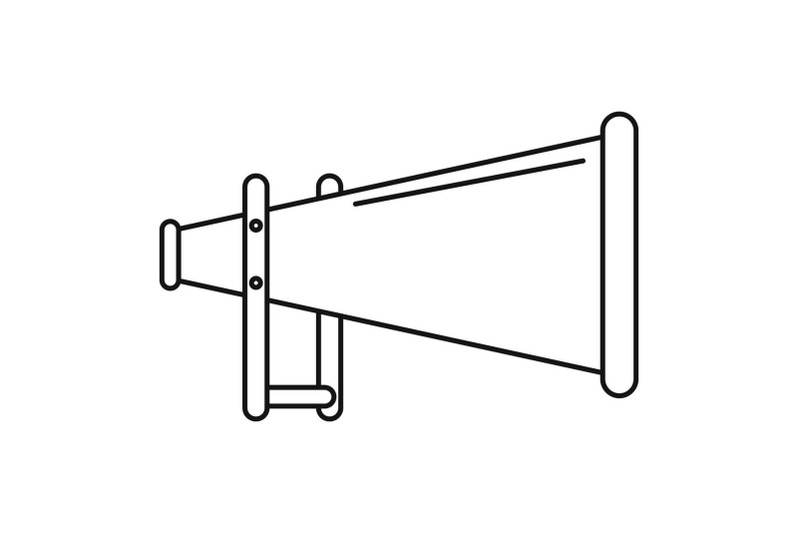 megaphone-icon-outline-style