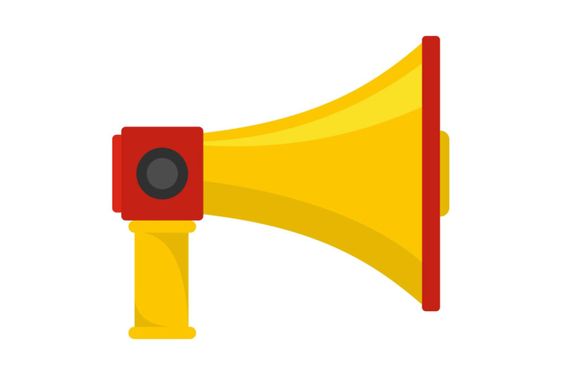 professional-megaphone-icon-cartoon-style
